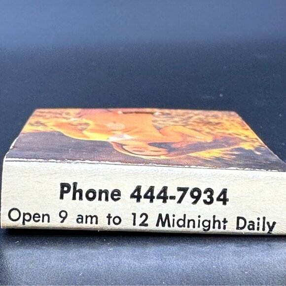 Vintage Matchbook Cover Pinup Girl Swingers Adult Book Store Redhead Advertising - Picture 6 of 8